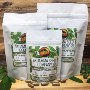 Akuamma Seed powder 20-1 Extract capsules (Picralima Nitida)
